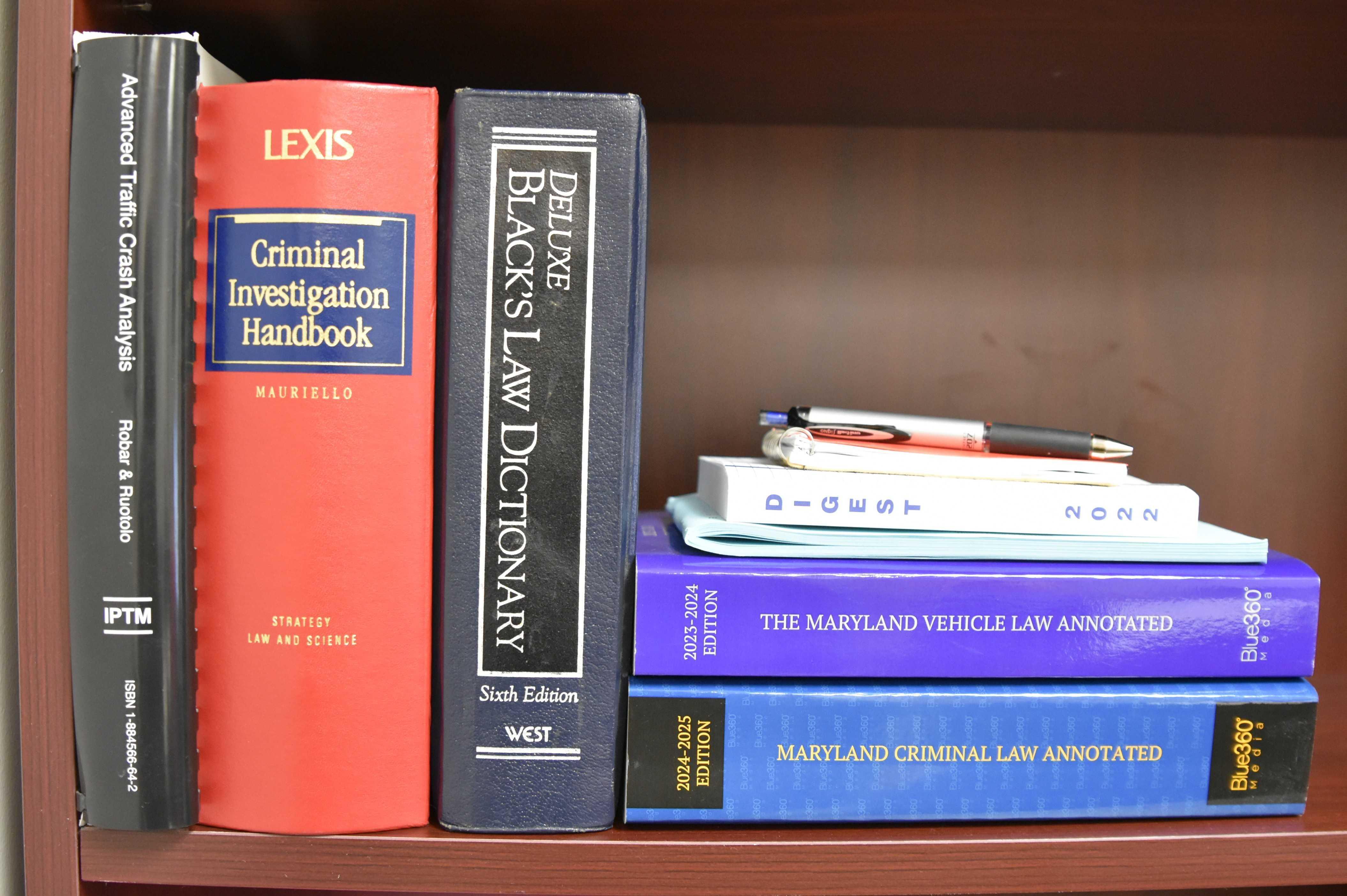 Internal Affairs - Image of Law Books